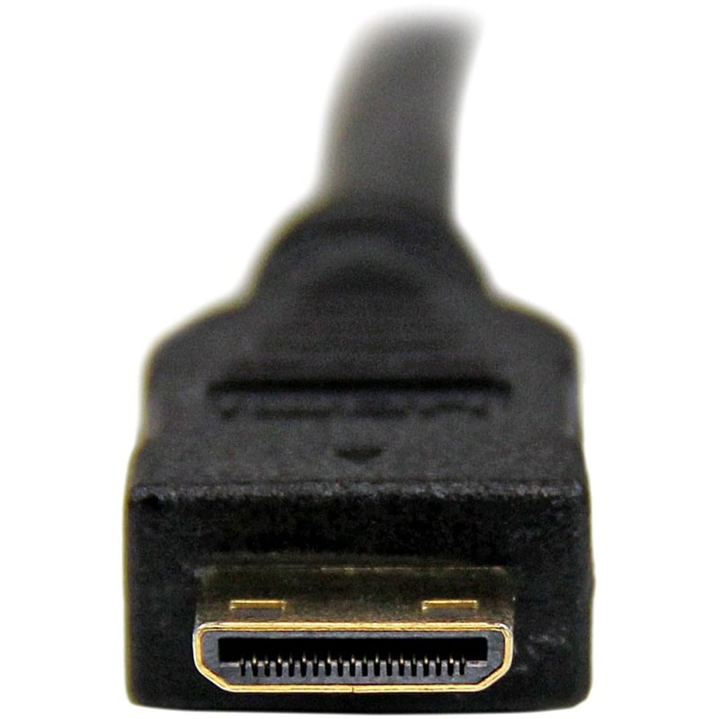 StarTech.com 1m (3.3 ft) Mini HDMI to DVI Cable, DVI-D to HDMI Cable (1920x1200p), HDMI Mini Male to DVI-D Male Display Cable Adapter - Thumbnail 3