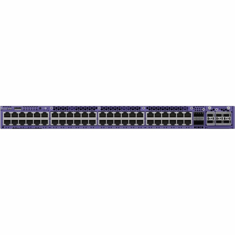 EXTREMESWITCHING 5720 48 100MB/1GB/2.5GB/5GB 802.3BT 90W POE 2 STACKING/QSFP28 - Thumbnail 1