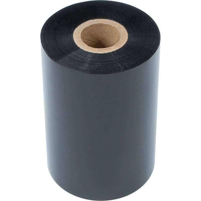 110MM (4.33IN) WIDE TT WAX RIBBON BLACK 1IN CORE 450M/ROLL
