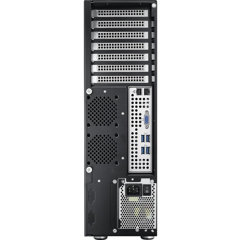 Advantech 3U Short-depth Rackmount/ Tower Chassis for EATX/ATX/MicroATX Motherboard - Thumbnail 4