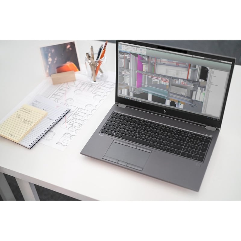 HP ZBook Fury 15 G7 15.6" Mobile Workstation - Intel Core i7 10th Gen i7-10850H Hexa-core (6 Core) 2.70 GHz - 64 GB Total RAM - 1 TB HDD - Thumbnail 4