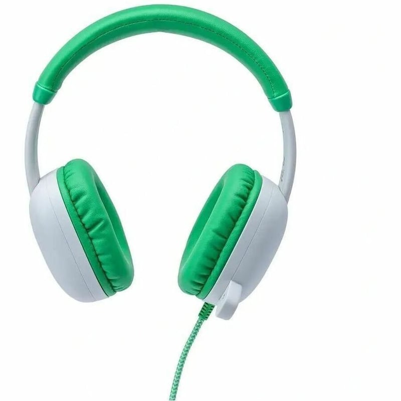 AVID WONDEREARS USB-C HEADPHONE GREEN KIDS HEADPHONE KIDCOM MIC - Thumbnail 5