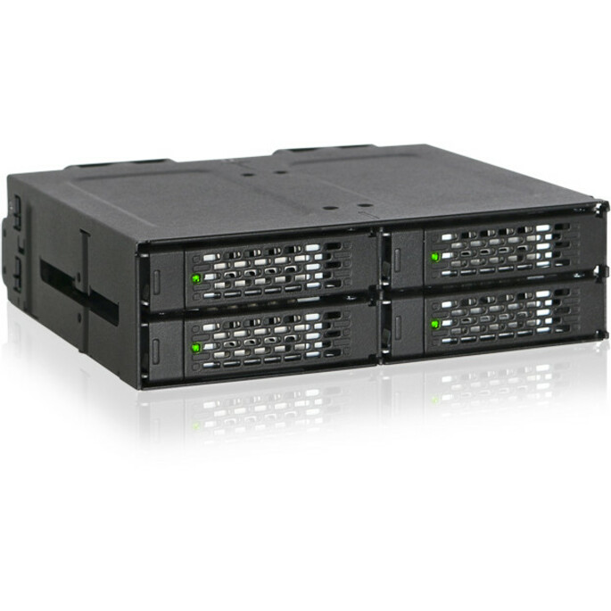 Icy Dock ToughArmor MB699VP-B Drive Enclosure for 5.25" - Mini-SAS HD Host Interface Internal - Black - Thumbnail 5