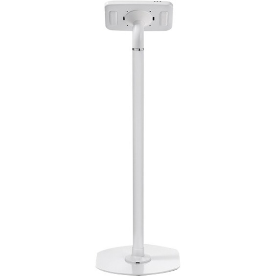 ArmorActive Pipleine Kiosk 42 in with FMJ for iPad 9.7 in White with Baseplate - Thumbnail 3
