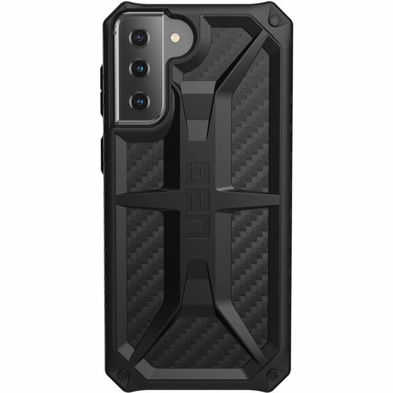 Urban Armor Gear Monarch Series Galaxy S21 Plus 5G Case - Carbon Fiber - Thumbnail 1