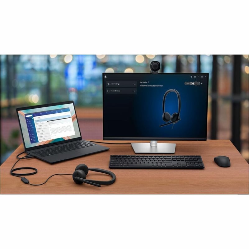 Dell Wired Headset - WH3024 - Thumbnail 3