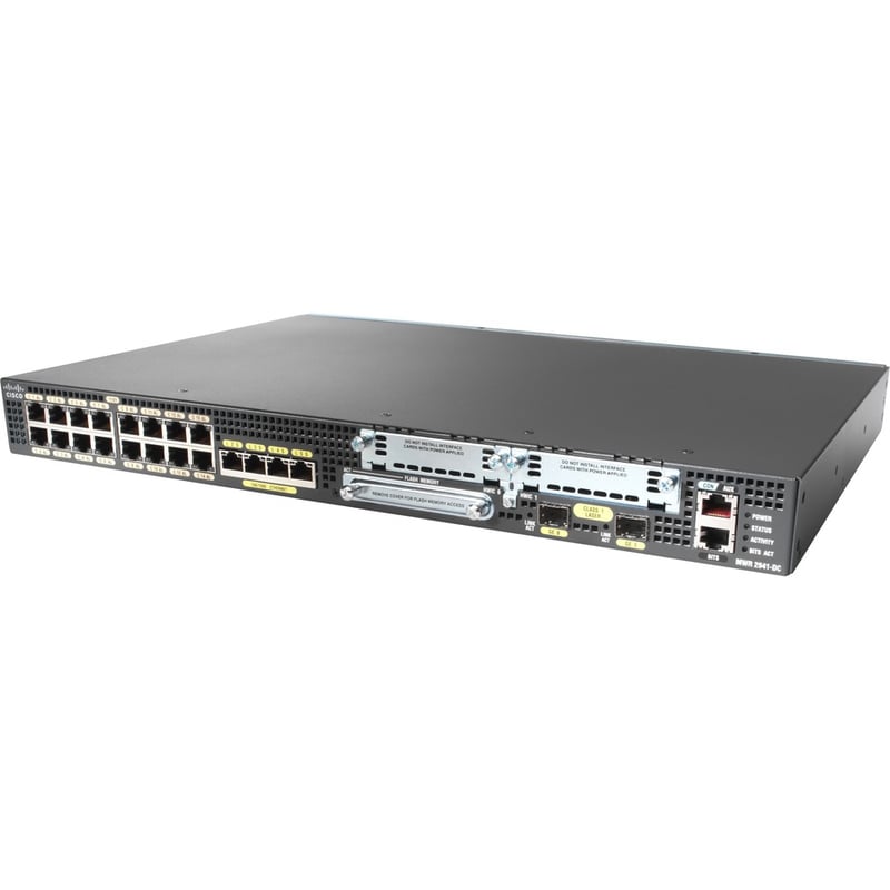 Cisco MWR 2941-DC Wireless Router - Refurbished - Thumbnail 4
