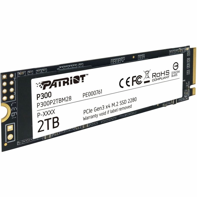 PATRIOT P300 2TB M.2 2280 PCIE GEN3 X4 SSD - Thumbnail 4