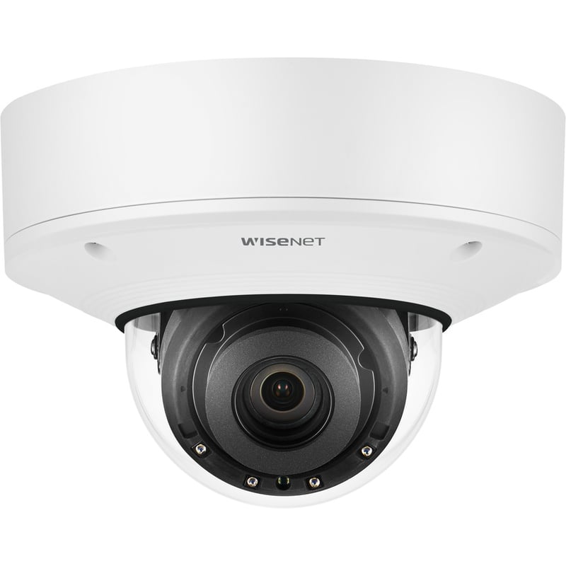 Wisenet PNV-A9081RLP 4K Network Camera - Color - Dome - White - Thumbnail 2