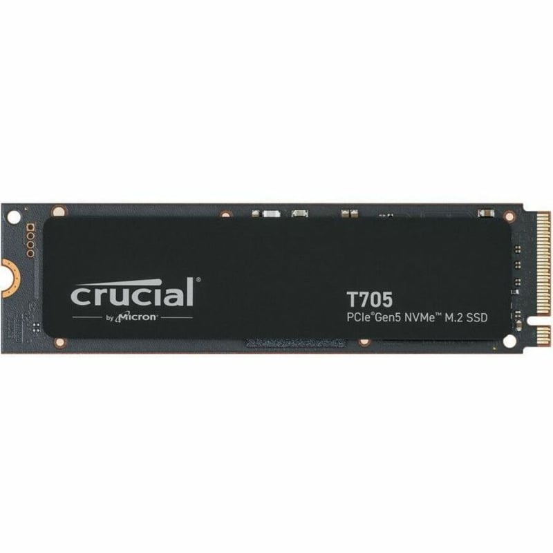 MICRON CRUCIAL T705 1TB PCIE GEN 5.0 X4 NVME 2.0 M.2 SSD - Thumbnail 1