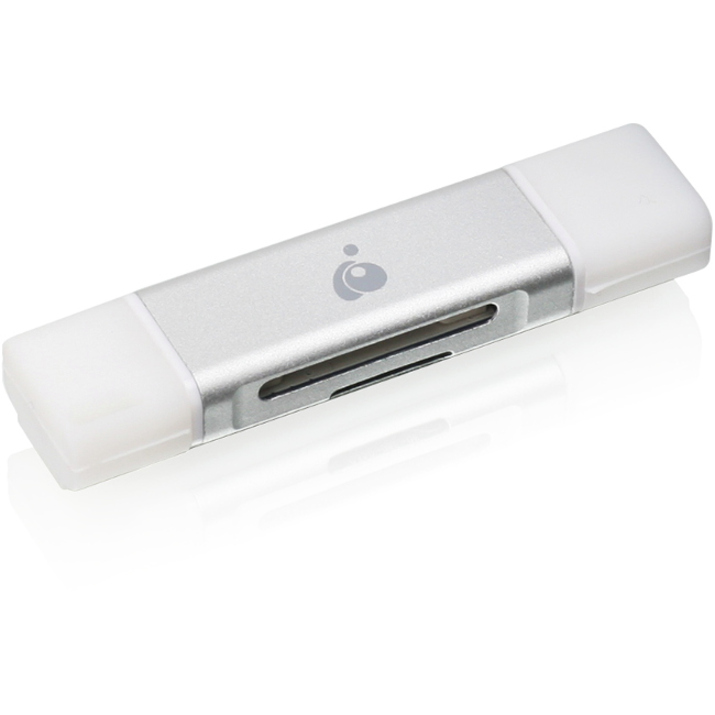 IOGEAR USB-C Duo Mobile Device Card Reader/Writer - Thumbnail 2