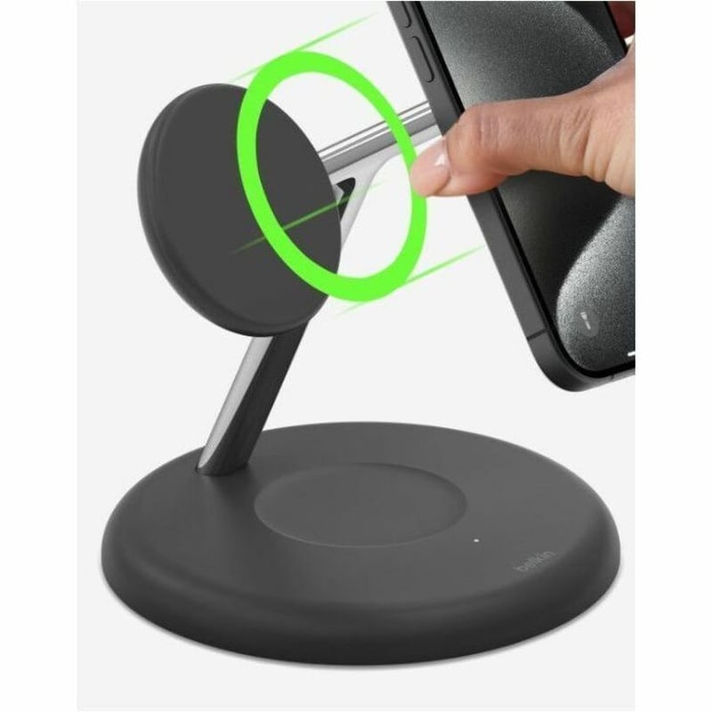 QI2 3/1 MAGNETIC WIRELESS STAND BLACK - Thumbnail 4