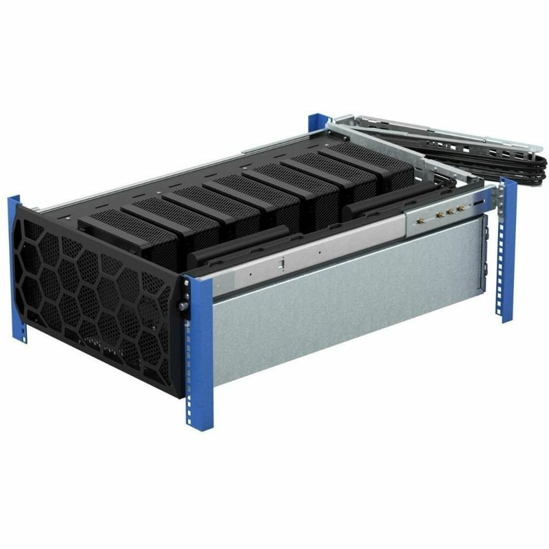 Rack Solutions 5U HyperShelf for 7 Dell Precision 3280 Compact Workstation - Thumbnail 1