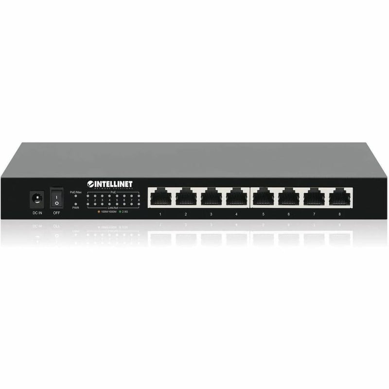 Intellinet 8-Port 2.5G Ethernet PoE+ Switch - Thumbnail 1