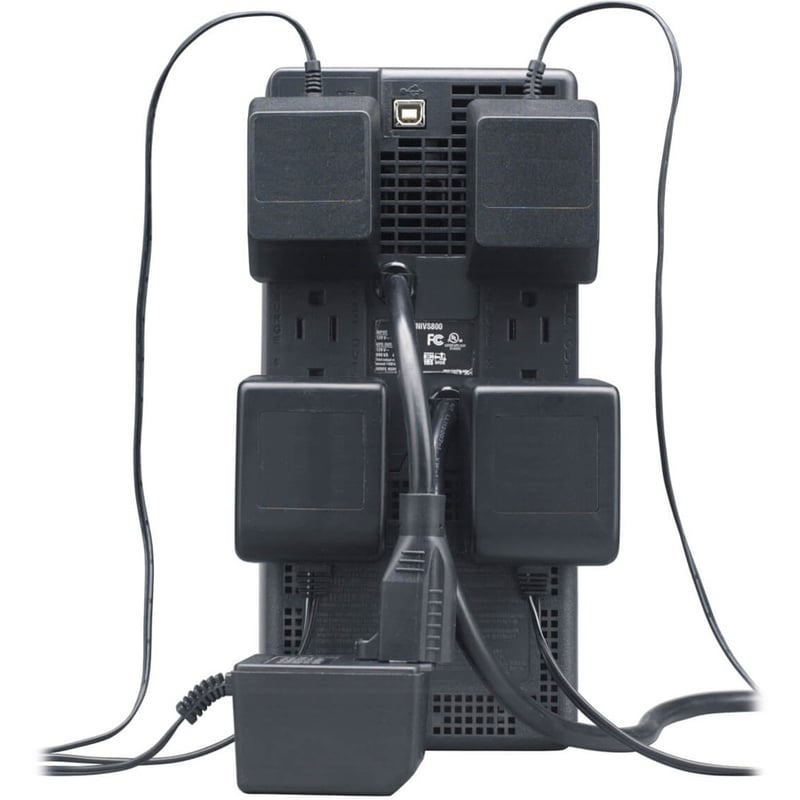 Tripp Lite by Eaton UPS OmniVS 120V 800VA 475W Line-Interactive UPS Tower USB port - Thumbnail 2