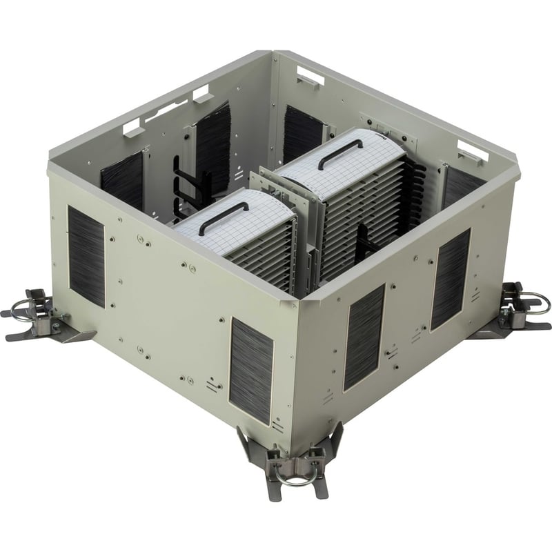 Panduit HD Flex Zone Raised Floor Encl, Gray - Thumbnail 3
