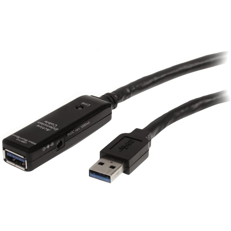 StarTech.com 10m USB 3.0 (5Gbps) Active Extension Cable - M/F - Thumbnail 1