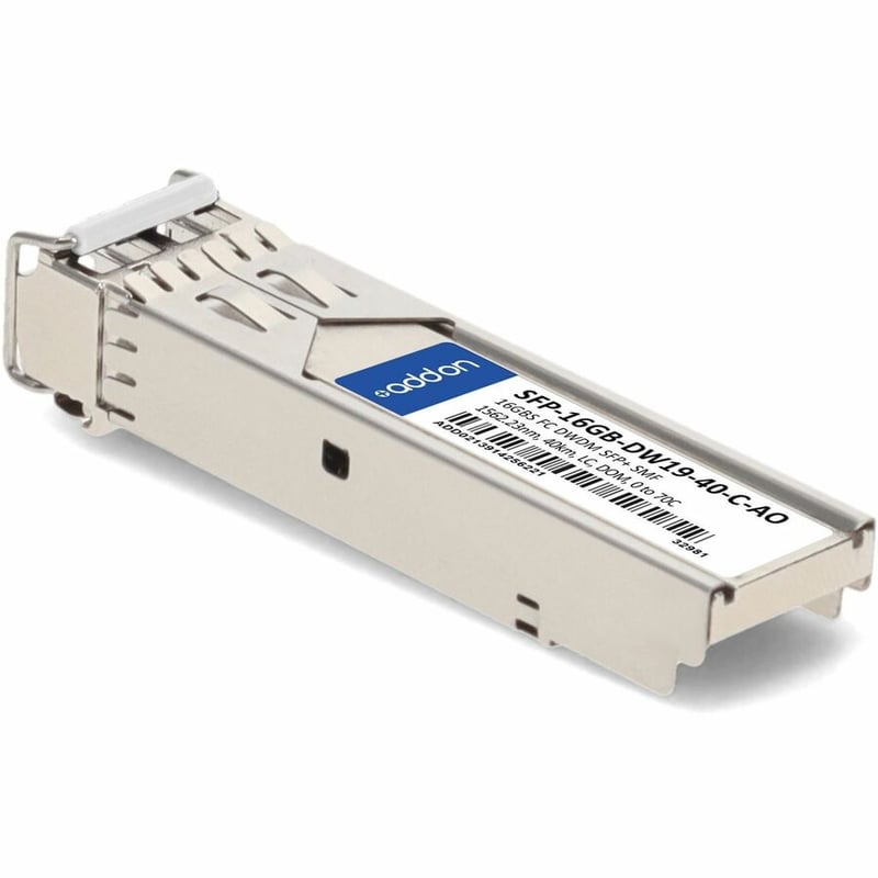 AddOn Cisco® Compatible TAA 16GBase-DWDM FC SFP+ Transceiver C-Band 100GHz (SMF, 1562.23nm, 40km, LC, DOM) - Thumbnail 3