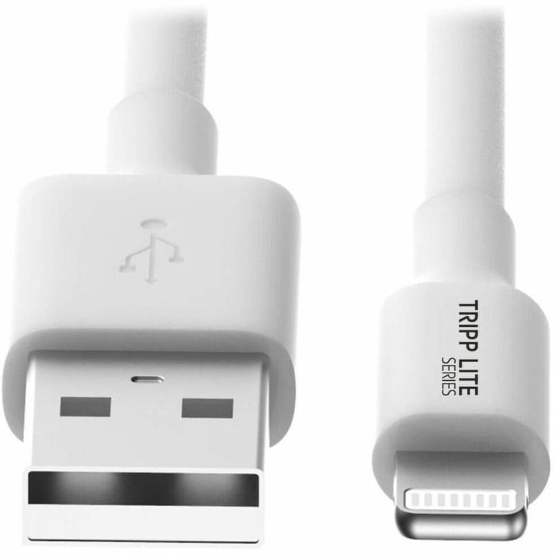 6FT LIGHTNING CHARGING CABLE USB SYNC IPAD/IPHONE/IPOD WHITE - Thumbnail 3