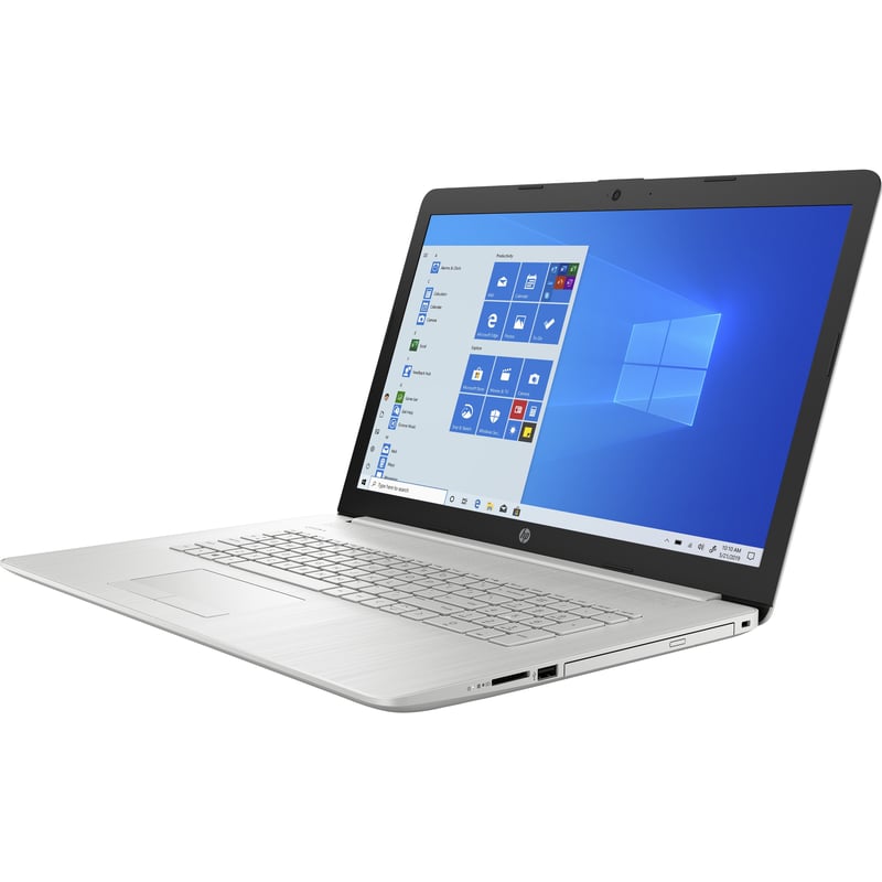 HP 17-by2016ds 17.3" Notebook - HD+ - Intel Celeron N4020 - 8 GB - 128 GB SSD - Natural Silver - Thumbnail 1