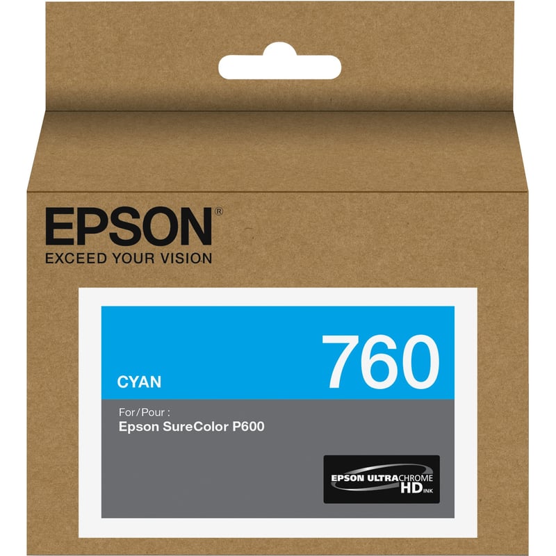 Epson UltraChrome HD T760 Original Ink Cartridge - Thumbnail 1