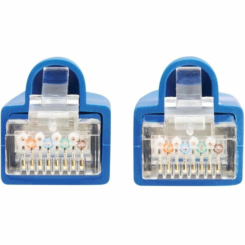 Eaton Tripp Lite Series Cat8 40G Snagless SSTP Ethernet Cable (RJ45 M/M), PoE, Blue, 3 ft. (0.9 m) - Thumbnail 2