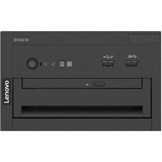 Lenovo ThinkSystem ST250 V2 7D8FA02YNA Tower Server - 1 Xeon E-2334 3.40 GHz - 16 GB RAM - Serial ATA/600 Controller - Thumbnail 2