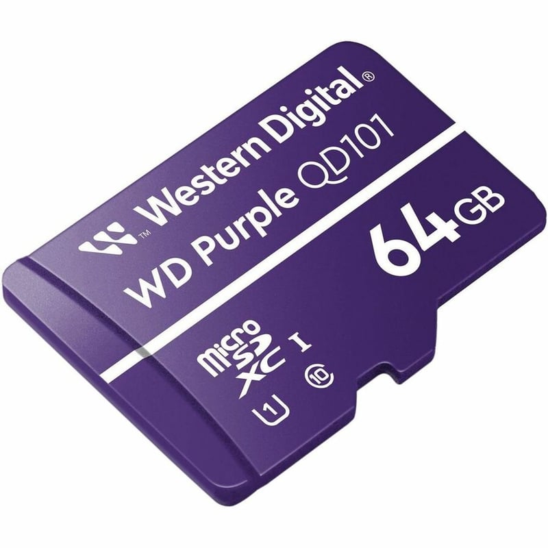 WD Purple 64 GB Class 10/UHS-I (U1) microSDXC - Thumbnail 2