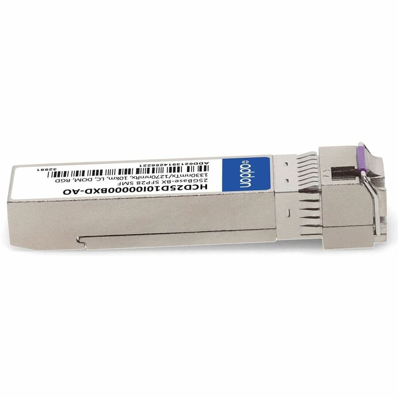 AddOn Fujitsu® HCD25D10I0000-0-BXD Compatible TAA 25GBase-BX SFP28 Transceiver (SMF, 1330nmTx/1270nmRx, 10km, LC, -40 to 85C) - Thumbnail 5