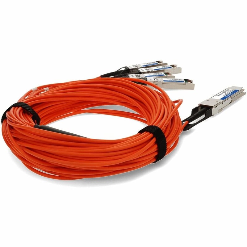 MSA AND TAA COMP AOC 20M 40G-AOC QSFP+/4XSFP+ 850NM MMF - Thumbnail 5
