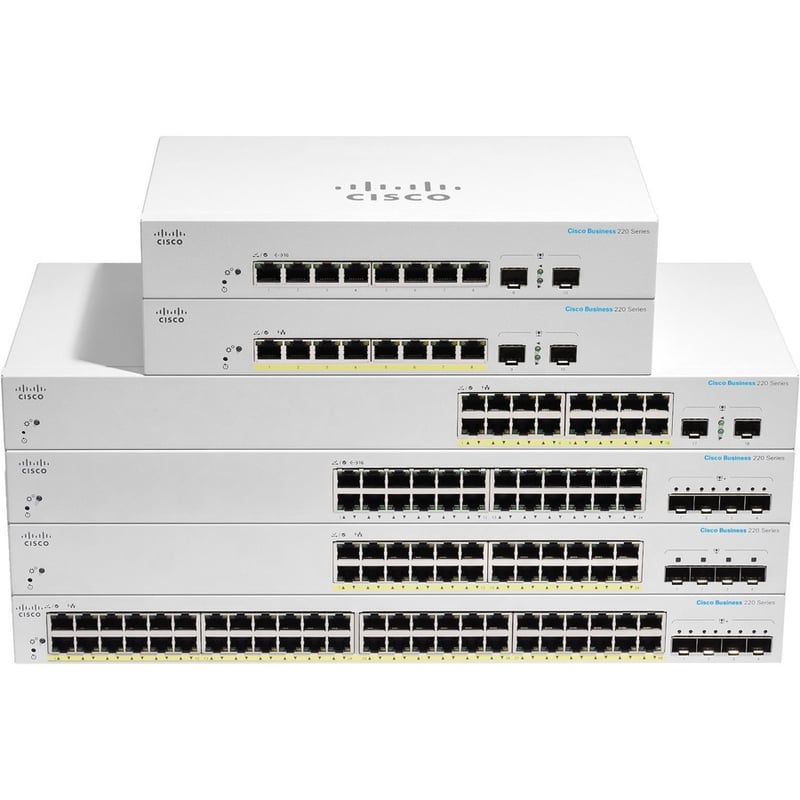 Cisco Business CBS220-24FP-4X Ethernet Switch - Thumbnail 2