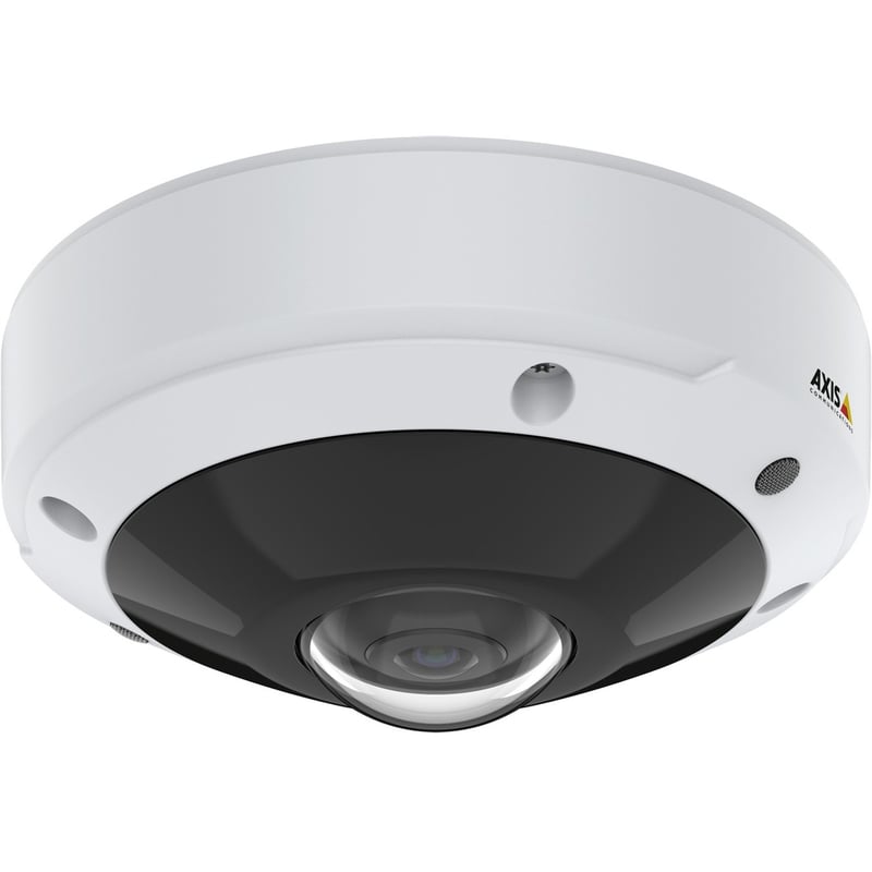 AXIS M3077 6 Megapixel Outdoor Network Camera - Color - Dome - White - Thumbnail 1