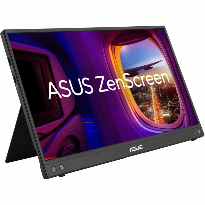 Asus ZenScreen MB16AHV 16" Class Full HD LED Monitor - 16:9 - Black - Thumbnail 1