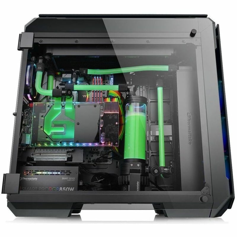 Thermaltake View 71 Tempered Glass RGB Edition Full Tower Chassis - Thumbnail 5