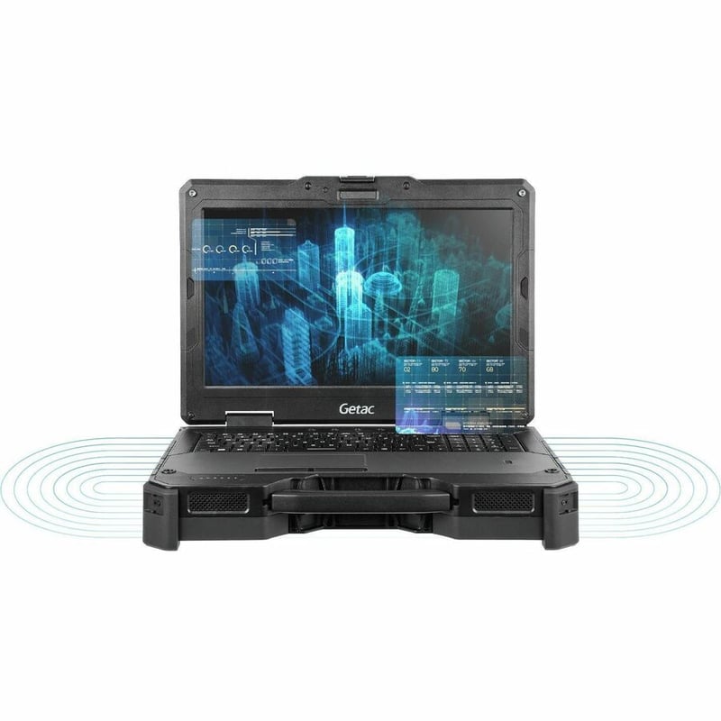 Getac X600 PRO X600 Pro G1 15.6" Rugged Mobile Workstation - Full HD - 1920 x 1080 - Intel Core i7 11th Gen i7-11850HE - Thumbnail 4