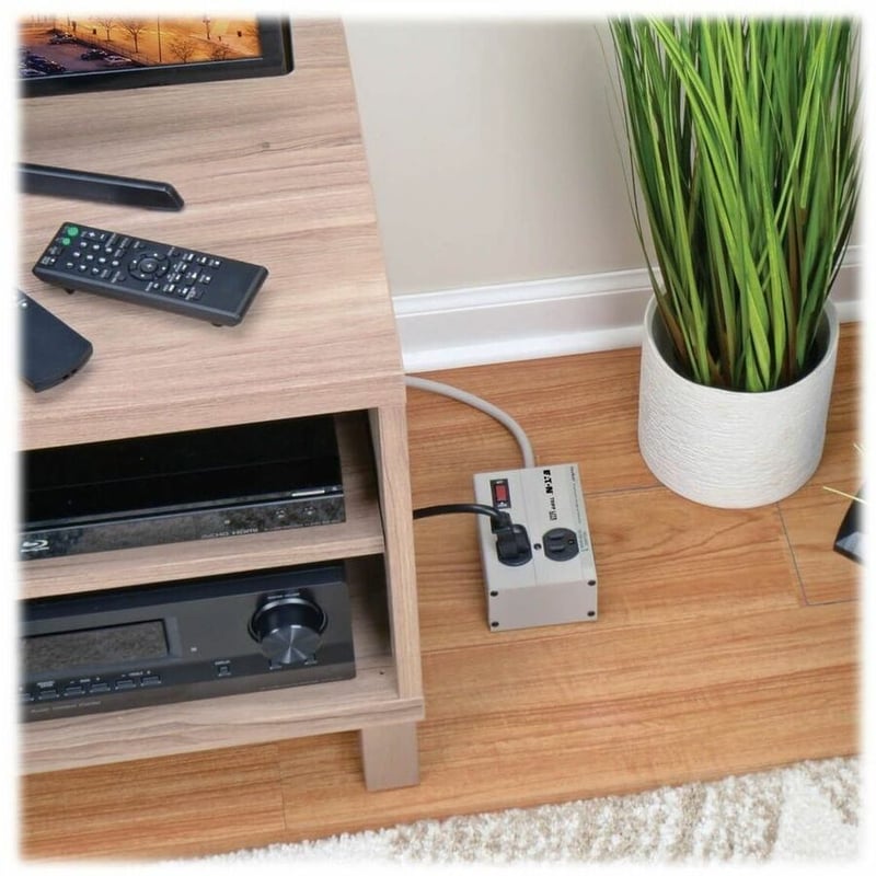 Tripp Lite by Eaton Isobar 2-Outlet Surge Protector, 6 ft. Cord with Right-Angle Plug, 1410 Joules, Metal Housing - Thumbnail 3