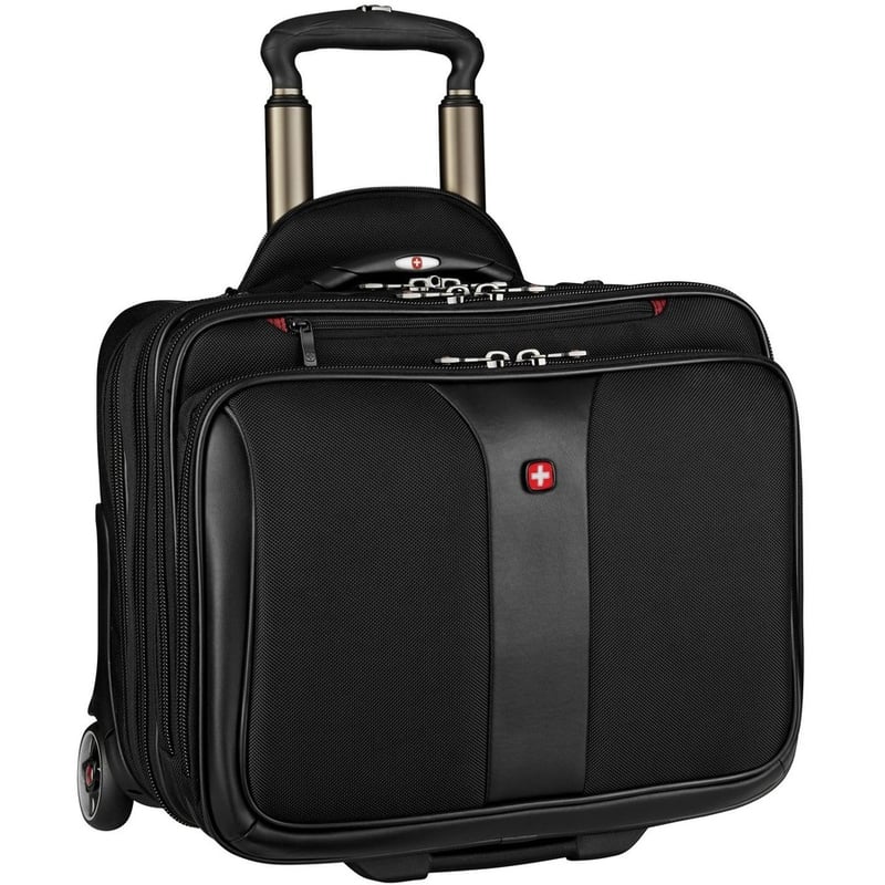 WENGER PATRIOT II ROLLER BLACK 2 PIECE SET - Thumbnail 2