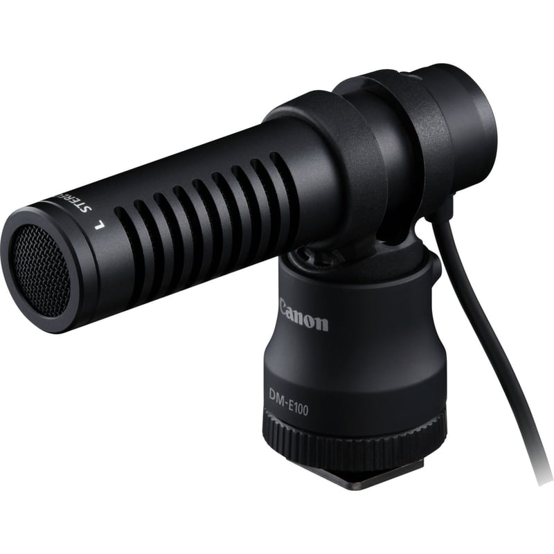 Canon DM-E100 Wired Electret Condenser Microphone - Thumbnail 1