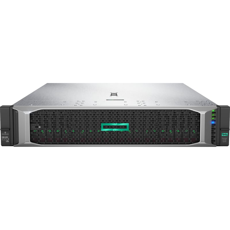 HP DL380 G10 2U SILVER 4114 32GB 12GB/S SAS SATA/600 1 X 800 W - Thumbnail 1