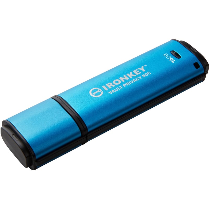Kingston Vault Privacy 50 Series 16GB USB 3.2 (Gen 1) Type C Flash Drive - Thumbnail 1
