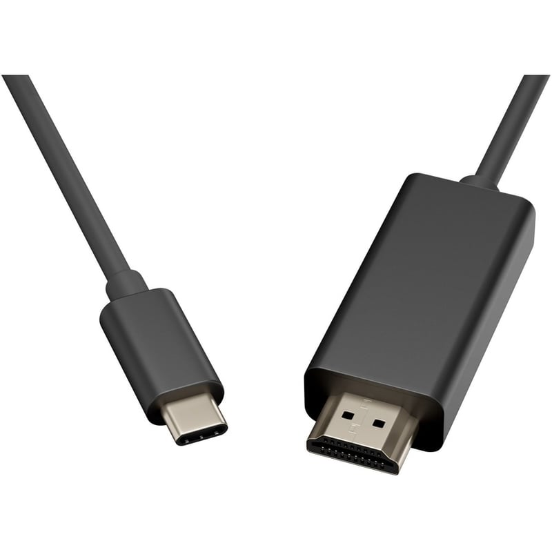 UNC 6FT USB-C TO HDMI CABLE MALE-TO-MALE, SUPPORTS HDMI VIDEO OUTPUT FROM USB - Thumbnail 2