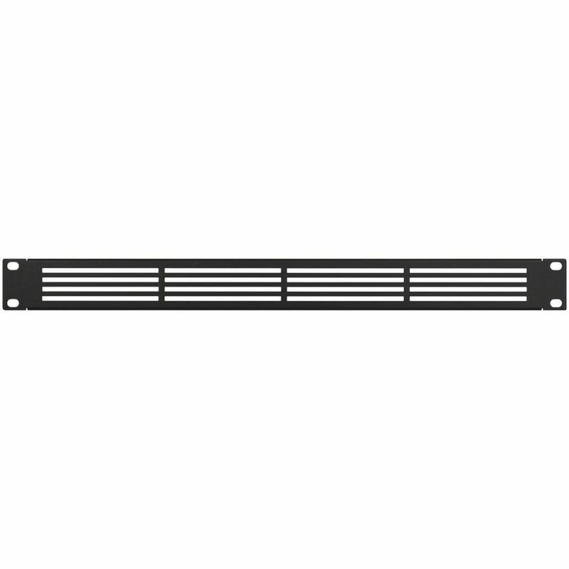 1U VENTILATED BLIND PLATE - BLA BLACK - Thumbnail 2