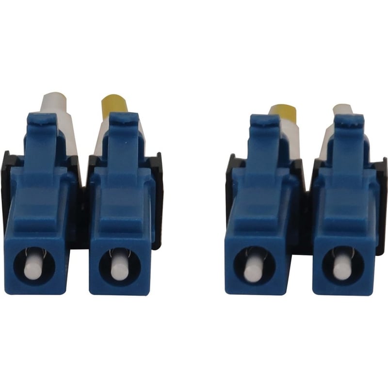 Eaton Tripp Lite Series 400G Duplex Singlemode 9/125 OS2 Switchable Fiber Optic Cable (LC/UPC M/M), LSZH, Yellow, 1 m (3.3 ft.) - Thumbnail 3