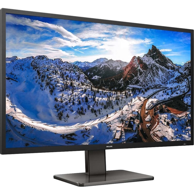 PHILIPS 439P1 - 43" Monitor, LED, UHD(3840x2160), USB-C, 2xHDMI, DP, USB-Hub, EPEAT, 4 Year Manufacturer Warranty - Thumbnail 2