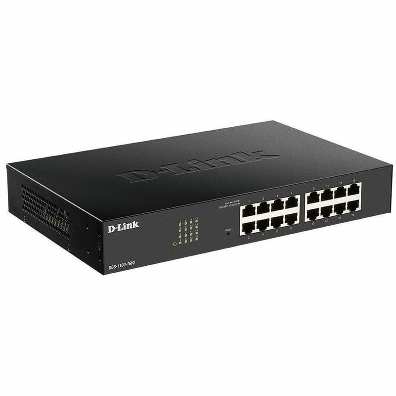 D-Link DGS-1100-16V2 Ethernet Switch - Thumbnail 2