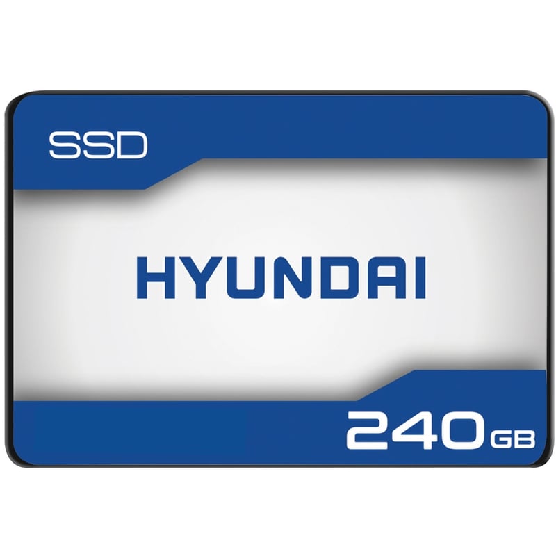 Hyundai 240GB SATA 3D TLC 2.5" Internal PC SSD, Advanced 3D NAND Flash, Up to 550/450 MB/s - Thumbnail 1