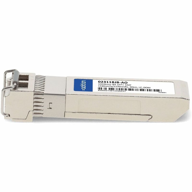 AddOn Huawei® 02311BJB Compatible TAA 10GBase-BX SFP+ Transceiver (SMF, 1330nmTx/1270nmRx, 40km, LC, DOM) - Thumbnail 2