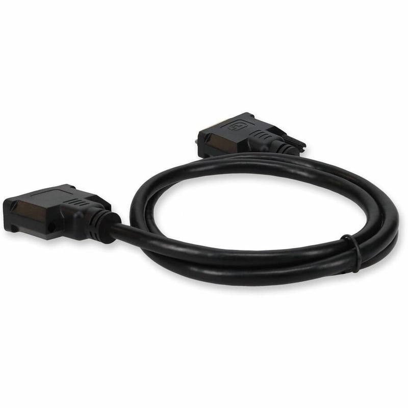 5PK 6ft DVI-D Dual Link (24+1 pin) Male to DVI-D Dual Link (24+1 pin) Male Black Cables For Resolution Up to 2560x1600 (WQXGA) - Thumbnail 3