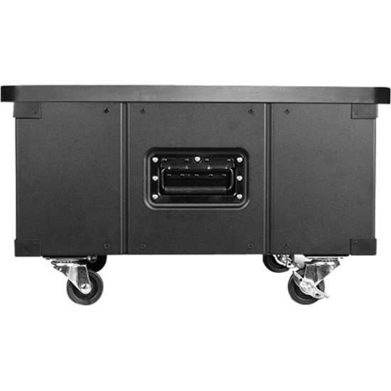 Claytek 4U 600mm Depth Simple Server Rack with Wood Top - Thumbnail 4