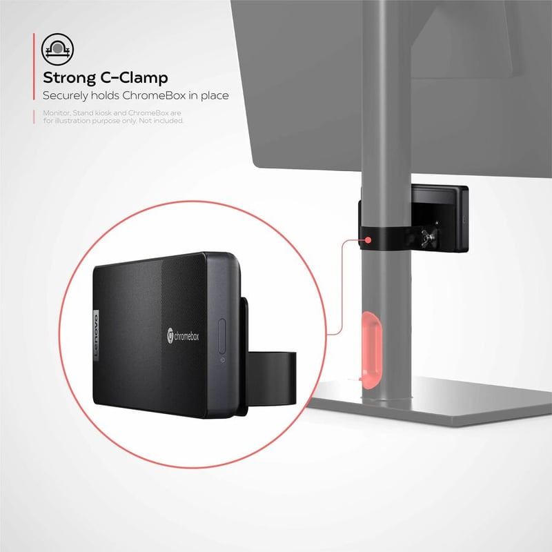 LENOVO CHROMEBOX MICRO U-SHAPE MOUNTING BRACKET FOR T-SERIES MONIT - Thumbnail 3
